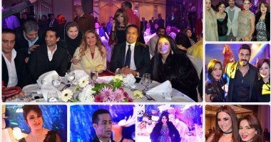 وصول محمد رمضان ويسرا وجمال سليمان ولطيفة لحفل المتخصصة لتكريم نجوم الدراما