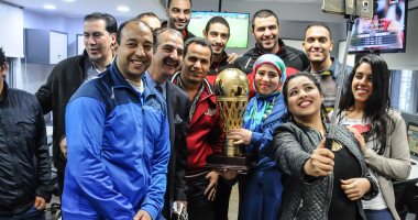 "اليوم السابع" يحتفل بالأهلي بعد التتويج ببطولة أفريقيا للسلة