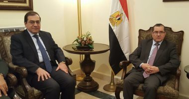 طارق الملا يستقبل وزراء البترول العرب المشاركين فى مؤتمر الأوابك