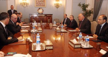 بالصور.. بدء المؤتمر الصحفي بين وزير الخارجية سامح شكري ونظيره المالطى 