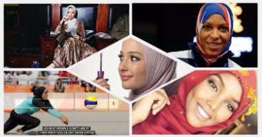 جميلات الحجاب ينتصرن على "الإسلاموفوبيا".. فتيات حطمن الحدود فى 2016 من كرة الشاطئ لـ"بلاى بوى".. "آمال" الأولى بالشرطة و"سناء" بالعسكرية.. "ابتهاج" تمثل أمريكا بالأولمبياد و"حليمة" تنافس بـ"البوركينى"