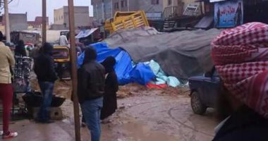بالصور .. الإسكندرية تتعرض لهبوط أرضى بالعامرية و الجمرك
