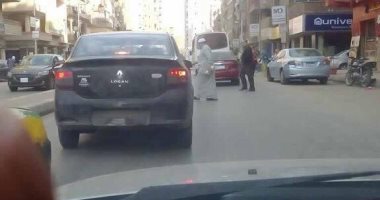 قارئ يرصد سير سيارة بدون لوحات معدنية فى شبين الكوم