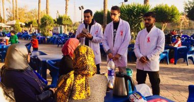 "بالوقايه هنوصل" حمله التوعيه بمرض الايدز للجمعيه العلميه بصيدلة طنطا