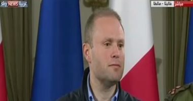 بالفيديو.. رئيس وزراء مالطة: قنابل يدوية ومسدس بحوزة خاطفى الطائرة الليبية