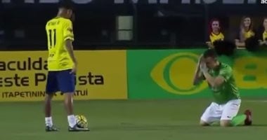 بالفيديو.. نيمار أكثر لاعب "مستهدف" فى دوريات أوروبا الكبرى