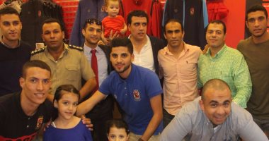 وليد سليمان ورامى ربيعة وعمرو جمال بافتتاح "أهلي ستورز" الليلة بالتجمع