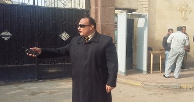 تكثيف أمنى وتعلية سور كنيسة دمياط الجديدة بالأسلاك الشائكة