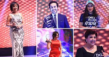 بالصور.. "دير جيست" تُكرِّم نجوم الفن والإعلام.. "اليوم السابع" يحصد جائزة أفضل موقع إخبارى.. أنغام و تامر حسنى وأحمد حلمى ومنى زكى ويسرا ومنى الشاذلى وعمرو أديب ولميس الحديدى يحصدون أهم الجوائز