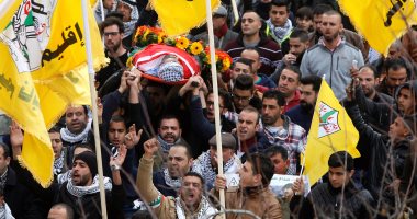 تشييع جثمان فلسطينى بعد إفراج إسرئيل عن جثمانه