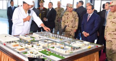 بالفيديو والصور..السيسي لـ"المحافظين": "كل واحد يشيل مسئوليته.. ويعرف كل كبيرة وصغيرة"