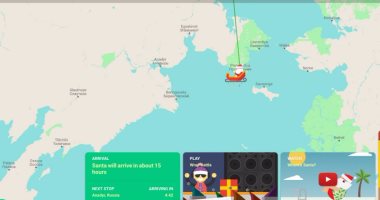 جوجل تفعّل خدمة Santa Tracker احتفالا بأعياد الكريسماس