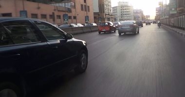 مرور الجيزة يبدأ الإغلاق الجزئى لكوبرى فيصل المعدنى بسبب إصلاح الفواصل