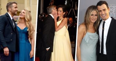 شاهد.. 11 صورة تعكس "نظرات الحب" لأشهر "كابلز" هوليود عام 2016