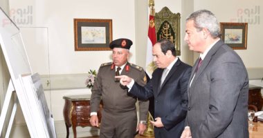 بالصور.. السيسى يوجه ببدء تنفيذ الكيان الرياضى بالعاصمة الإدارية وإنجازه فى 2017