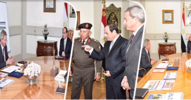 السيسى يطلق صافرة البداية.. توجيه رئاسى بإنجاز الكيان الرياضى بالعاصمة الإدارية فى 2017.. تطوير منشآت الأندية بالإسكندرية وبورسعيد والإسماعيلية.. وصالات مغطاة فى 4 مدن استعدادا لمونديال كرة اليد 2021