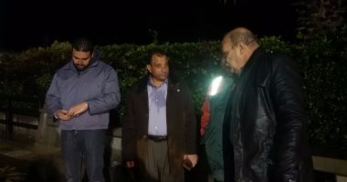 بالصور.. جولات تفقدية لمحافظ الإسكندرية لتفقد تصريف مياه الأمطار