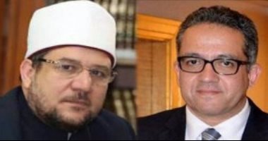 وزيرا الأوقاف والآثار يتفقدان قصر الأمير محمد على بالمنيل