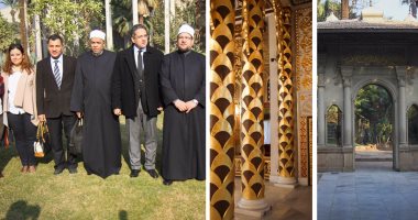 وزيرا الآثار والأوقاف يتفقدان مقتنيات قصر الأمير محمد على بالمنيل