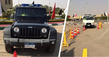 حملات مرورية بمحاور القاهرة والجيزة لرصد المخالفات
