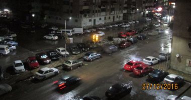 بالصور.. سقوط أمطار غزيرة على بورسعيد ورفع حالة الطوارئ