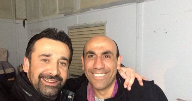 محمد حسنى يستكمل مشاهد "الجماعة 2" فى استوديو الأهرام