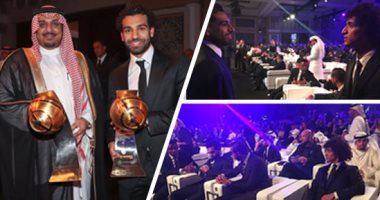 بالفيديو.. عام 2016 يكتب نهاية سعيدة لمحمد صلاح.. نجم روما أفضل لاعب عربى فى حفل "جلوب سوكر" ويتسلم الجائزة من رئيس الفيفا.. "الفرعون المصرى" يقهر محرز بعد مشوار رائع مع "الذئاب" والمنتخب الوطنى
