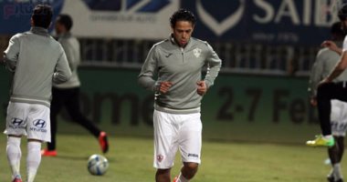 شاهد إحماء لاعبى الأهلى والزمالك قبل القمة 113