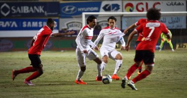 الزمالك يضغط هجومياً لتسجيل هدف التعادل أمام الأهلى بعد مرور 75 دقيقة