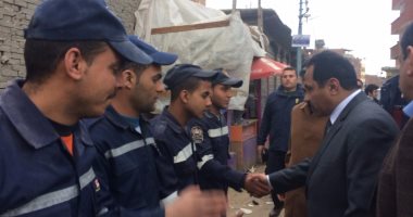 محافظ الدقهلية يشيد بجهود قوات الدفاع المدنى بانقاذ مصابى "عزبة الصفيح"