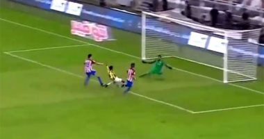 بالفيديو.. كهربا يسجل ويصنع فى الشوط الأول بين اتحاد جدة وأتلتيكو مدريد
