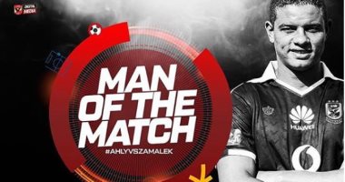  سعد سمير بعد اختياره أفضل لاعب من الجمهور  بمباراة القمة: الحمد لله