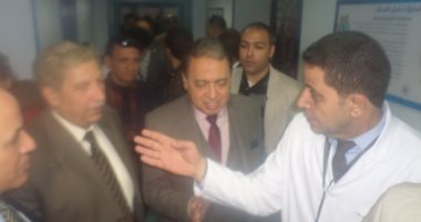 بالصور..وزير الصحة ومحافظ الاسماعيلية يفتتحان مشروع عيادات السكر 