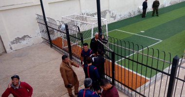 تعطل سماعات حكم مباراة طنطا وأسوان