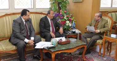 محافظ دمياط يستقبل المدير التفنيذي لمركز تحديث الصناعة