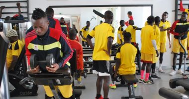 مجموعة مصر..بالصور.. منتخب أوغندا يستعد لأمم أفريقيا فى تونس
