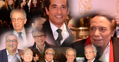 نجوم الفن والإعلام والسياسة فى العرض الخاص لفيلم "مولانا"