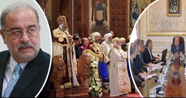 مجلس الوزراء يدق أجراس عيد الميلاد.. الحكومة تبدأ اجتماعها اليوم بتهنئة الأقباط.. الموافقة على قانون تنظيم الإفلاس وإلغاء الحبس والاكتفاء بالغرامة.. قصب السكر بـ620 جنيها للطن وربط القمح بالسعر العالمى