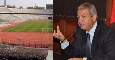 وزير الرياضة يشهد ودية المنتخب مع تونس باستاد القاهرة 