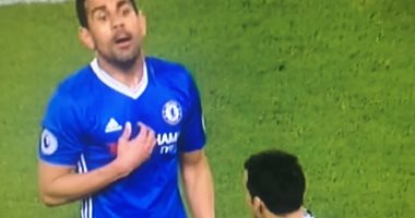 بالفيديو.. مشادة بين كوستا وبيدرو فى قمة توتنهام وتشيلسى