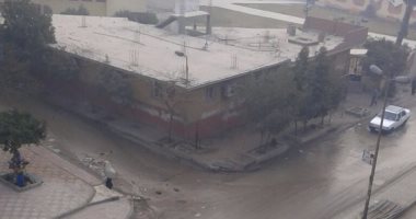شكوى من كسر ماسورة مياه بشارع المشروع الأمريكى فى حلوان