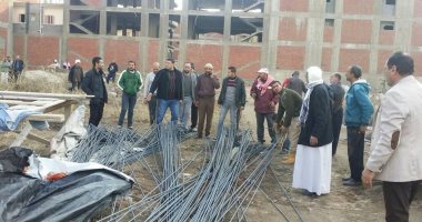 إزالة التعديات على أرض مصنع الأخشاب فى مركز فارسكور بدمياط
