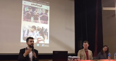 بالصور..تكريم التنين المصرى فى ندوة بالمركز الثقافى الصينى