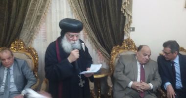 محافظ ومدير أمن الدقهلية يهنئان أسقف المنصورة بعيد الميلاد