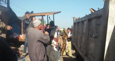 جولات ميدانية وازالة اشغالات ببركة السبع بالمنوفية