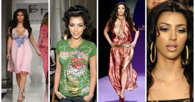 كيم كاردشيان زمان .. كيف تغيرت السوبر موديل منذ بدايتها على الـRunway ؟