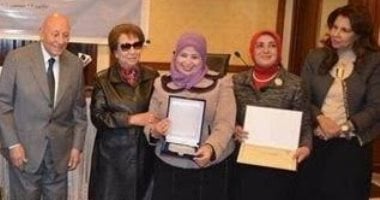 القومى لحقوق الإنسان يكرم مدير وحدة متحدى الإعاقة بجامعة بنى سويف