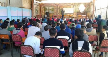 2600 طالب يحضرون أول يوم فى القوافل التعليمية بشمال سيناء