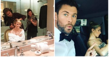 من الكواليس .. صور حرص النجوم على نشرها على انستجرام قبل الـGolden Globes