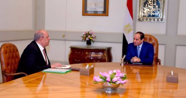 السيسى يجتمع برئيس المركزى للمحاسبات ويؤكد دور الجهاز فى حماية أموال الدولة
